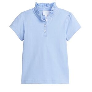 Little English Hastings Polo in Light Blue 2T